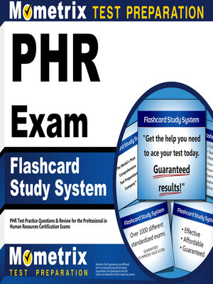cover image of PHR Exam Flashcard Study System